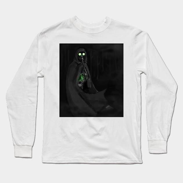 5 grays makes your eyes glow Long Sleeve T-Shirt by heinavaara